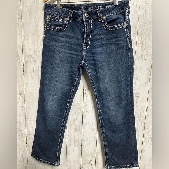 Miss Me Denim - Miss Me Boyfriend Capri Jeans Size 30